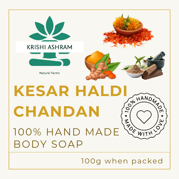 Handmade Soap - Kesar Haldi Chandan