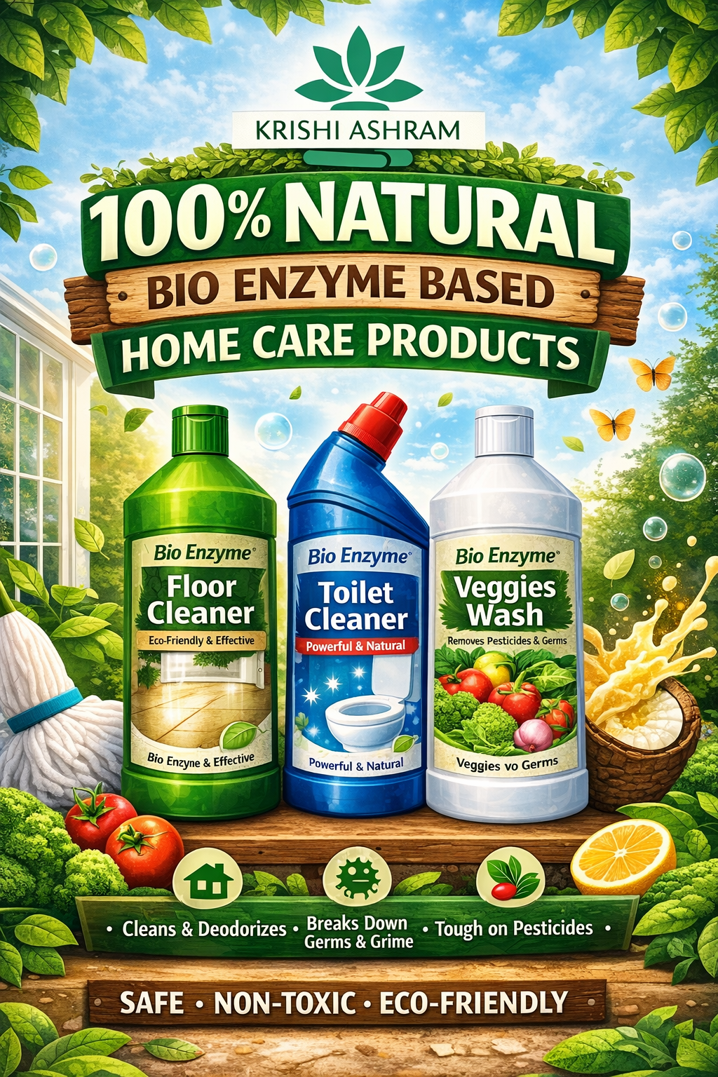 Bio Enzyme Based Natural Home Care Products