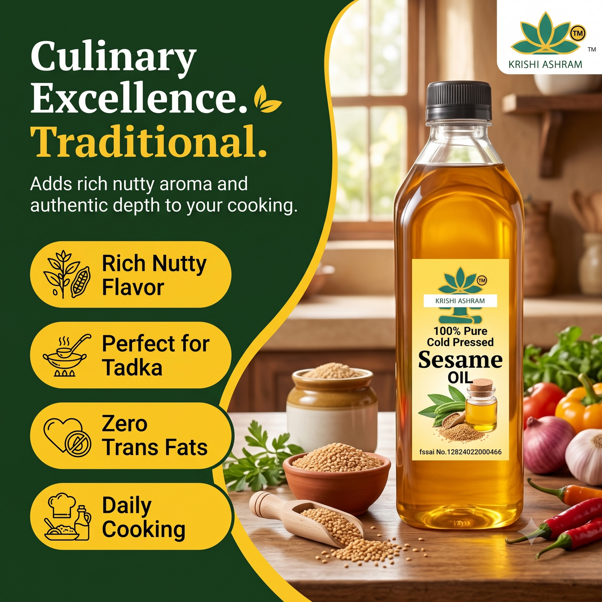 Pure Sesame Oil