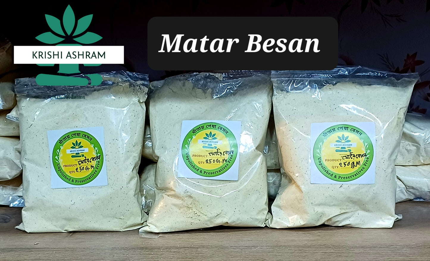 Pure Matar Besan