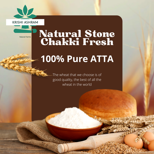 Pure Wheat Atta - Stone Chakki Processed